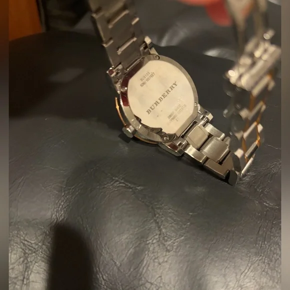Burberry Two-Tone Silver and Rose Gold Watch - Picture 3 of 5